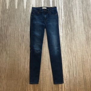 Madewell 9” skinny high rise jean 27T (NWOT)